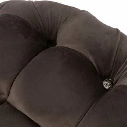 Riviera Maison Rivièra Maison Opera 55 Fußhocker - Ø 55 Cm - Höhe 45 Cm - Anthracite -Qeeboo shop unnamed file 1574