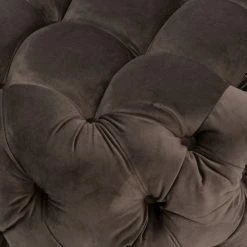 Riviera Maison Rivièra Maison Opera 55 Fußhocker - Ø 55 Cm - Höhe 45 Cm - Anthracite -Qeeboo shop unnamed file 1575