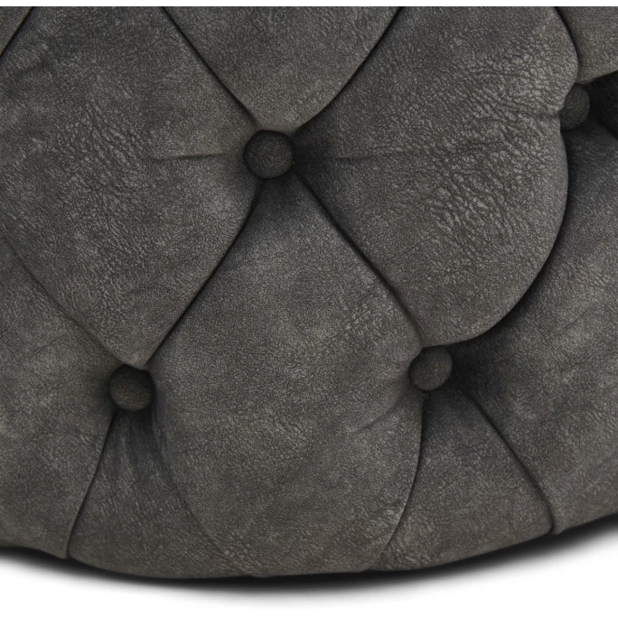 Riviera Maison Rivièra Maison Opera 55 Fußhocker - Ø 55 Cm - Höhe 45 Cm - Elephant 7 Riviera Maison Rivièra Maison Opera 55 Fußhocker - Ø 55 Cm - Höhe 45 Cm - Elephant – Bild 5