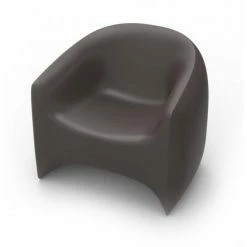 Vondom BLOW Lounge Sessel - 90x78x76 Cm - Broncefarben