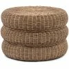 Riviera Maison Rivièra Maison Rustic Rattan Macaron Hocker - Ø 60 Cm - Höhe 45 Cm - Nature -Qeeboo shop unnamed file 1613