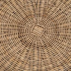 Riviera Maison Rivièra Maison Rustic Rattan Macaron Hocker - Ø 60 Cm - Höhe 45 Cm - Nature -Qeeboo shop unnamed file 1615