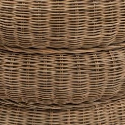 Riviera Maison Rivièra Maison Rustic Rattan Macaron Hocker - Ø 60 Cm - Höhe 45 Cm - Nature -Qeeboo shop unnamed file 1616