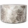 ESSENZA HOME Essenza Aurelie Pouf - Ø 60 Cm - Höhe 37 Cm - Vanilla