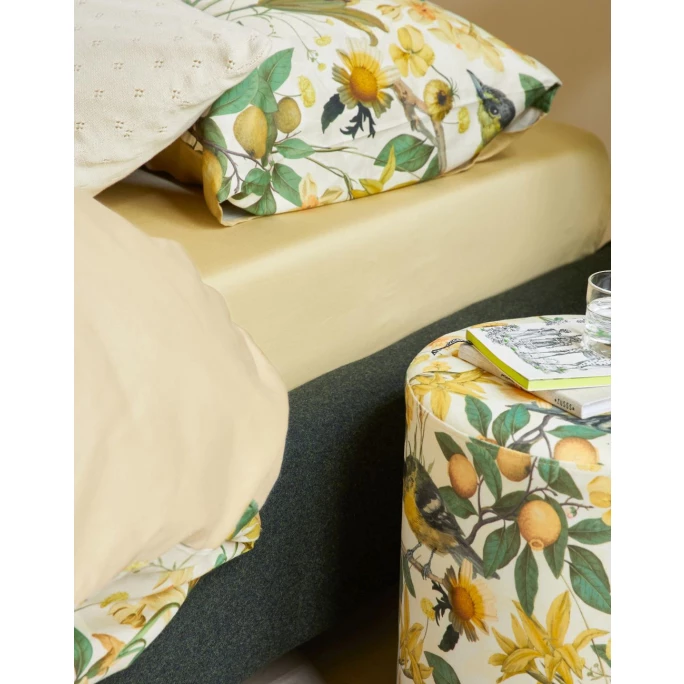 ESSENZA HOME Essenza Lisa Pouf - Ø 40 Cm - Höhe 43 Cm - Silk 4 ESSENZA HOME Essenza Lisa Pouf - Ø 40 Cm - Höhe 43 Cm - Silk – Bild 2