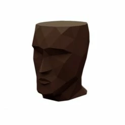 Vondom ADAN Hocker - 41x30x42 Cm - Broncefarben