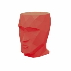 Vondom ADAN Hocker - 41x30x42 Cm - Rot