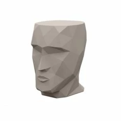 Vondom ADAN Hocker - 41x30x42 Cm - Taupe