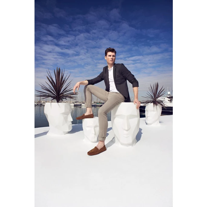 Vondom ADAN Hocker - 41x30x42 Cm - Eis + RGB LED + Akku 9 Vondom ADAN Hocker - 41x30x42 Cm - Eis + RGB LED + Akku – Bild 7