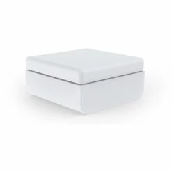 Vondom ULM OTTOMAN Hocker - 82x82x41 Cm - Weiß