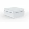 Vondom ULM OTTOMAN Hocker - 82x82x52 Cm - Eis + RGB LED + Akku -Qeeboo shop unnamed file 1703