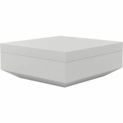 Vondom VELA OTTOMAN Hocker - 100x100x40 Cm - Eis