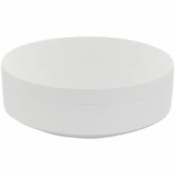 Vondom VELA ROUND OTTOMAN Hocker - Ø120x40 Cm - Weiß