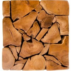 House Nordic Mosaic Hocker - 29x29x45,5 Cm - Natur -Qeeboo shop unnamed file 1723