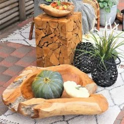 House Nordic Mosaic Hocker - 29x29x45,5 Cm - Natur -Qeeboo shop unnamed file 1726