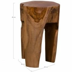 House Nordic Rose Hocker - 26x26x40 Cm - Natur -Qeeboo shop unnamed file 1730