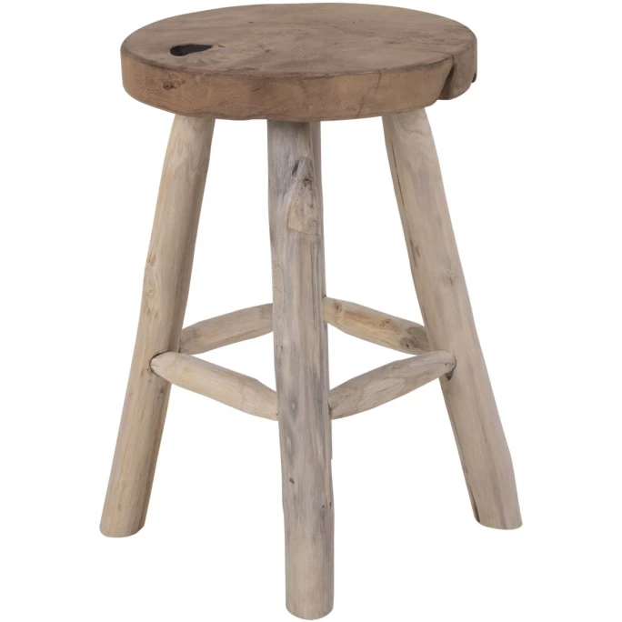 House Nordic Badia Hocker - 30x30x45 Cm - Natur 4 House Nordic Badia Hocker - 30x30x45 Cm - Natur – Bild 2