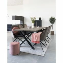 House Nordic Ejby Sitzhocker - 34x34x34 Cm - Rose -Qeeboo shop unnamed file 1740