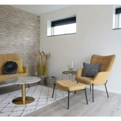 House Nordic Glasgow Fußhocker - 41x61x36 Cm - Curry 13 House Nordic Glasgow Fußhocker - 41x61x36 Cm - Curry -Qeeboo shop unnamed file 1759