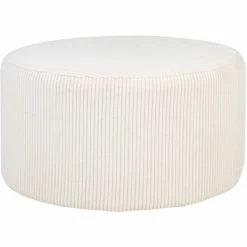 House Nordic Melby Sitzhocker - 75x75x40 Cm - Sand