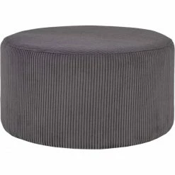 House Nordic Melby Sitzhocker - 75x75x40 Cm - Dunkelgrau