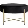 House Nordic Sandby Sitzhocker - 61x61x39 Cm - Schwarz