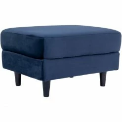 House Nordic Bologna Pouf - 52x68x42 Cm - Blau