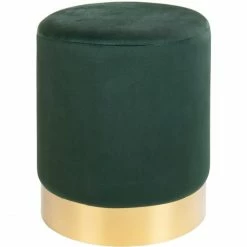 House Nordic Gamby Sitzhocker - 34x34x43 Cm - Grün