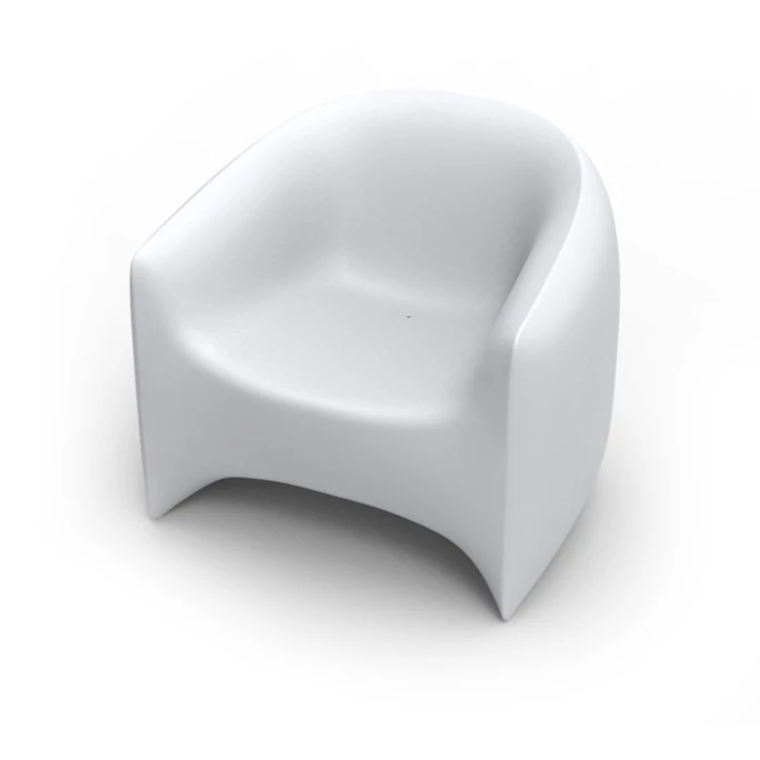 Vondom BLOW Lounge Sessel - 79x90x76 Cm - Eis + RGB LED + Akku 3 Vondom BLOW Lounge Sessel - 79x90x76 Cm - Eis + RGB LED + Akku