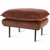 HK Living Retro Sofa Royal Velvet Hocker - 72x65x46 Cm - Royal Velvet Magnolia -Qeeboo shop unnamed file 1867