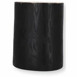 Jan Kurtz BLOCK Hocker Rund - Ø Ca. 29x38 Cm - Schwarz