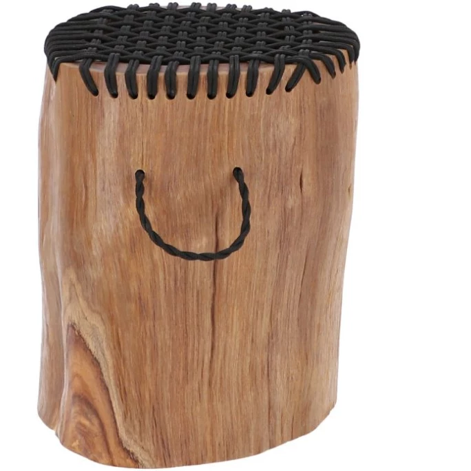 Jan Kurtz CONO Hocker - Ø 30 Cm - Höhe 42 Cm - Teak/schwarz 4 Jan Kurtz CONO Hocker - Ø 30 Cm - Höhe 42 Cm - Teak/schwarz – Bild 2