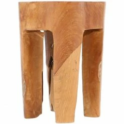 Jan Kurtz JAVA Hocker - Ø 30 Cm - Höhe Ca. 40 Cm - Teak