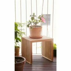 Jan Kurtz TIVOLI Sitzhocker - 45x50x40 Cm - Teak -Qeeboo shop unnamed file 1937