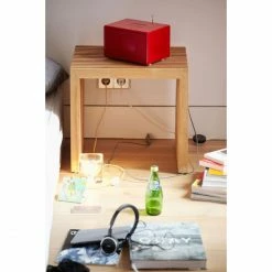 Jan Kurtz TIVOLI Sitzhocker - 45x50x40 Cm - Teak -Qeeboo shop unnamed file 1938