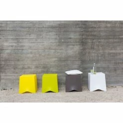 Koziol BRIQ Hocker - L: 428 Mm, B: 406 Mm, H: 416 Mm - Solid Schwarz -Qeeboo shop unnamed file 1967