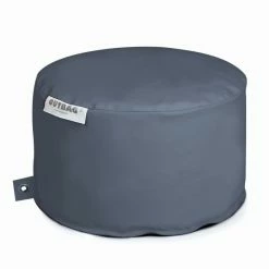 OUTBAG Rock Sitzhocker Skin - Ø 60 - Höhe 35 Cm - Shark-grey