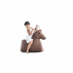 Sitting Bull Happy Zoo Lotte Kinder-Sitzsack - 81x67x37 Cm - Braun -Qeeboo shop unnamed file 1991