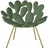 Qeeboo Filicudi Sessel - 93 X 72 X 85 Cm - Balsam Green - Brass -Qeeboo shop unnamed file 2