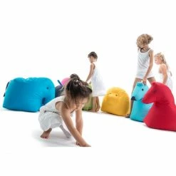 Sitting Bull Happy Zoo Lotte Kinder-Sitzsack - 81x67x37 Cm - Rot -Qeeboo shop unnamed file 2050