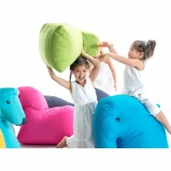 Sitting Bull Happy Zoo Lotte Kinder-Sitzsack - 81x67x37 Cm - Hellblau 12 Sitting Bull Happy Zoo Lotte Kinder-Sitzsack - 81x67x37 Cm - Hellblau -Qeeboo shop unnamed file 2055