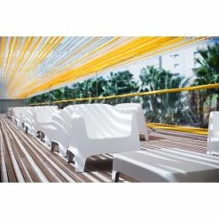 Vondom SOLID Lounge Sessel - 4er Set - 4er Set - 84x80x81 Cm - Ecru -Qeeboo shop unnamed file 219