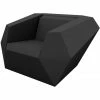 Vondom FAZ Lounge Sessel - 120x100x70 Cm - Schwarz