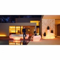 Vondom FAZ Lounge Sessel - 120x100x70 Cm - Eis + RGB LED + Akku -Qeeboo shop unnamed file 264