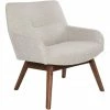 House Nordic London Lounge Sessel - 65x63x73 Cm - Sand - Mit Walnuss-Beinen -Qeeboo shop unnamed file 301