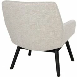 House Nordic London Lounge Sessel - 65x63x73 Cm - Sand - Mit Schwarzen Stuhlbeinen -Qeeboo shop unnamed file 316