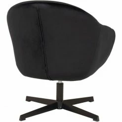 House Nordic Sydney Lounge Sessel Mit Drehfunktion - 70x67x78 Cm - Schwarz -Qeeboo shop unnamed file 325