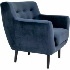 House Nordic Monte Sessel Mit Armlehnen - 76x81x79 Cm - Blau -Qeeboo shop unnamed file 349