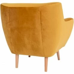 House Nordic Monte Sessel Mit Armlehnen - 76x81x79 Cm - Senfgelb -Qeeboo shop unnamed file 355
