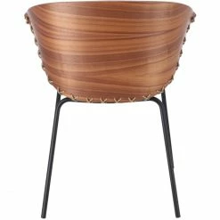 Jan Kurtz GOSSIP Sessel - 81x65x58 Cm - Schwarz/nussbaum -Qeeboo shop unnamed file 375